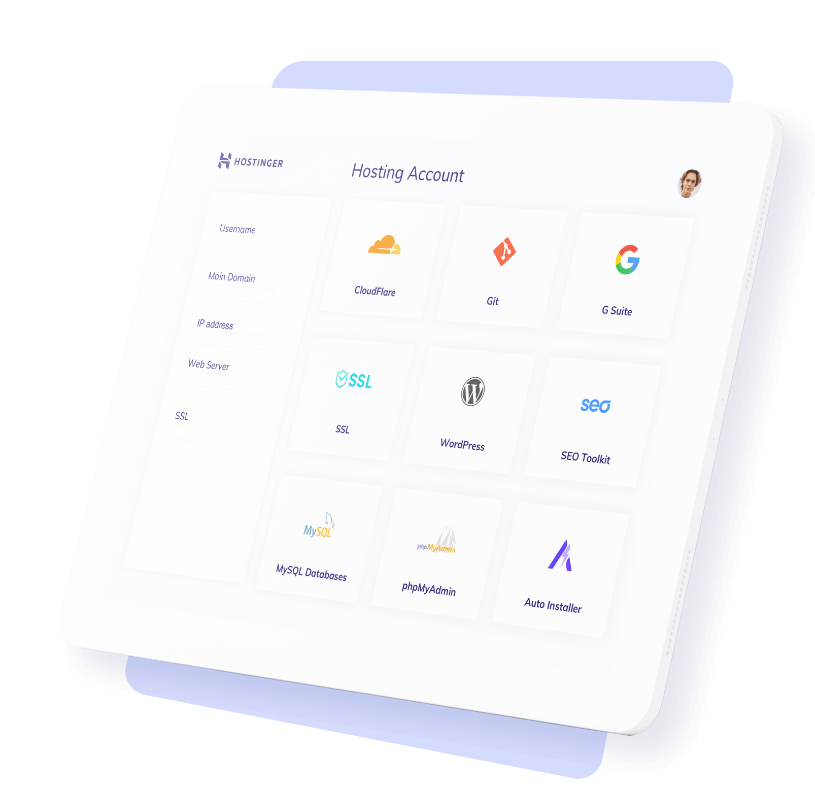 Hostinger cpanel image